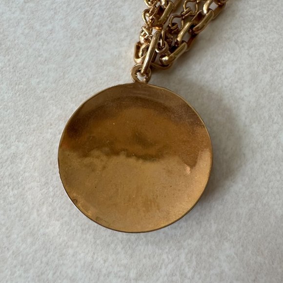 Alice signed vintage gold plated monogram initial charm chain link bracelet - Picture 6 of 6